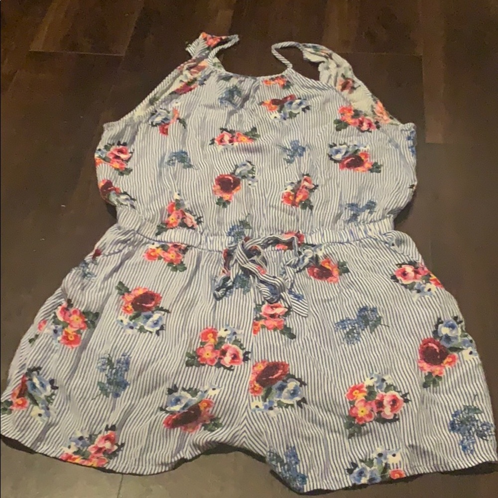 Flower jump suits